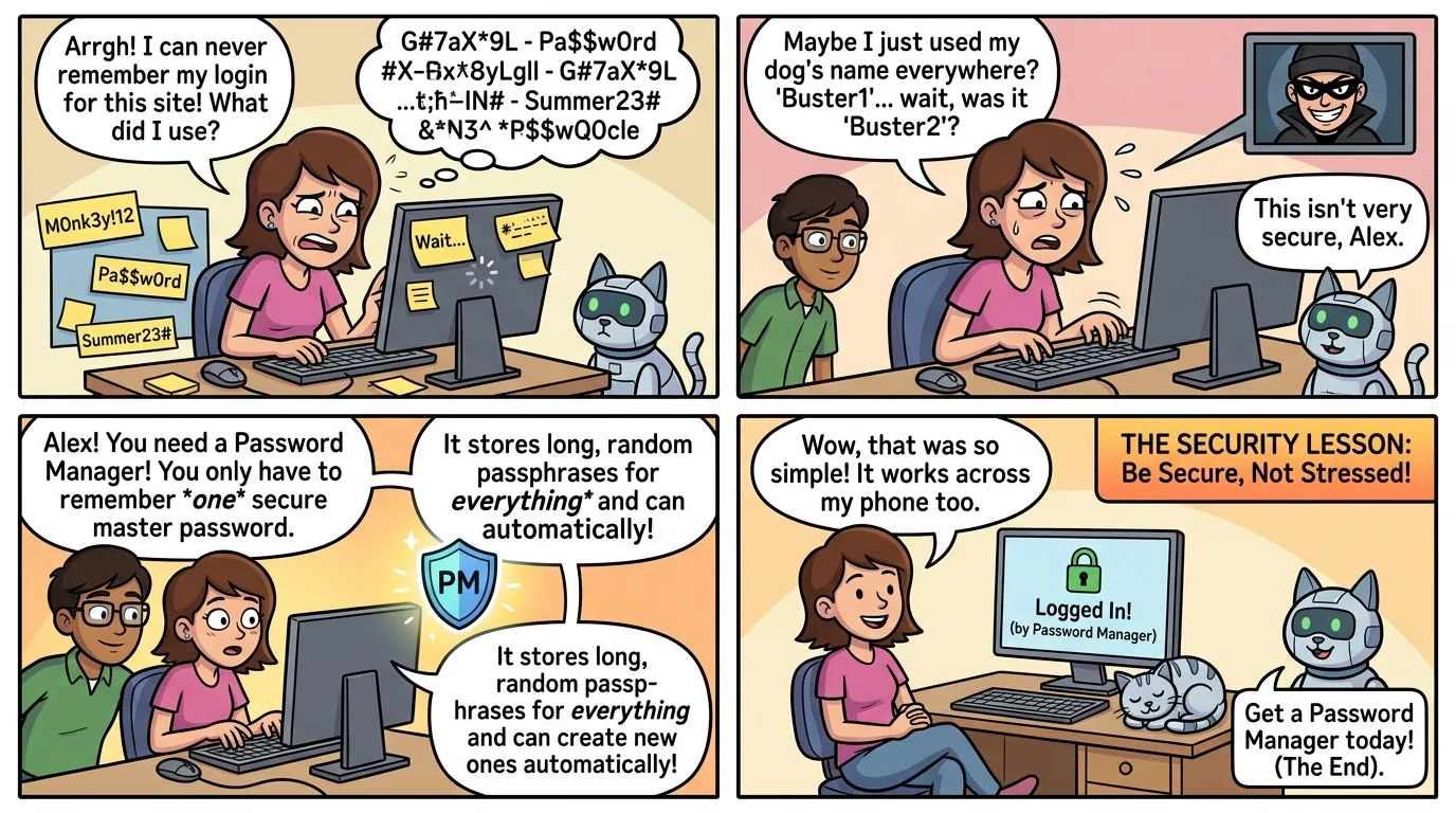 The Password Juggler's Nightmare