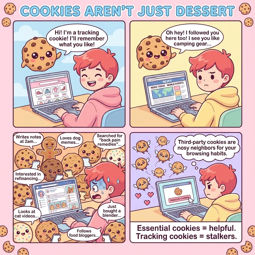 Cookie Tracker Terror: Your Browser's Nosy Neighbors