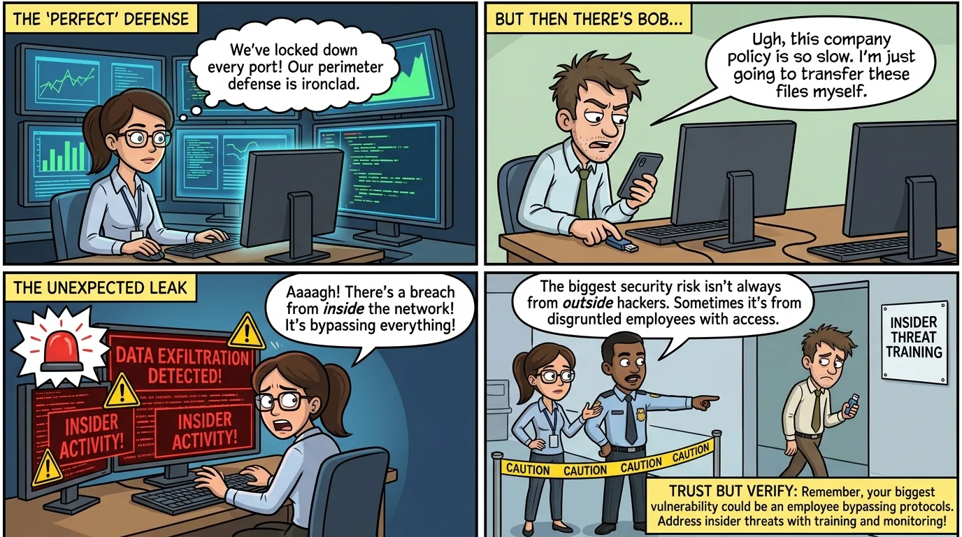 CyberToons: insider threats in organizations