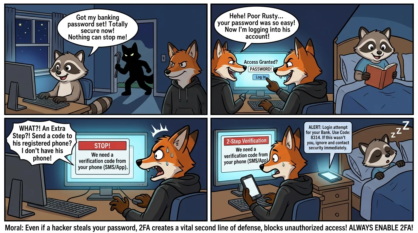 Double Trouble: The 2FA Bodyguard