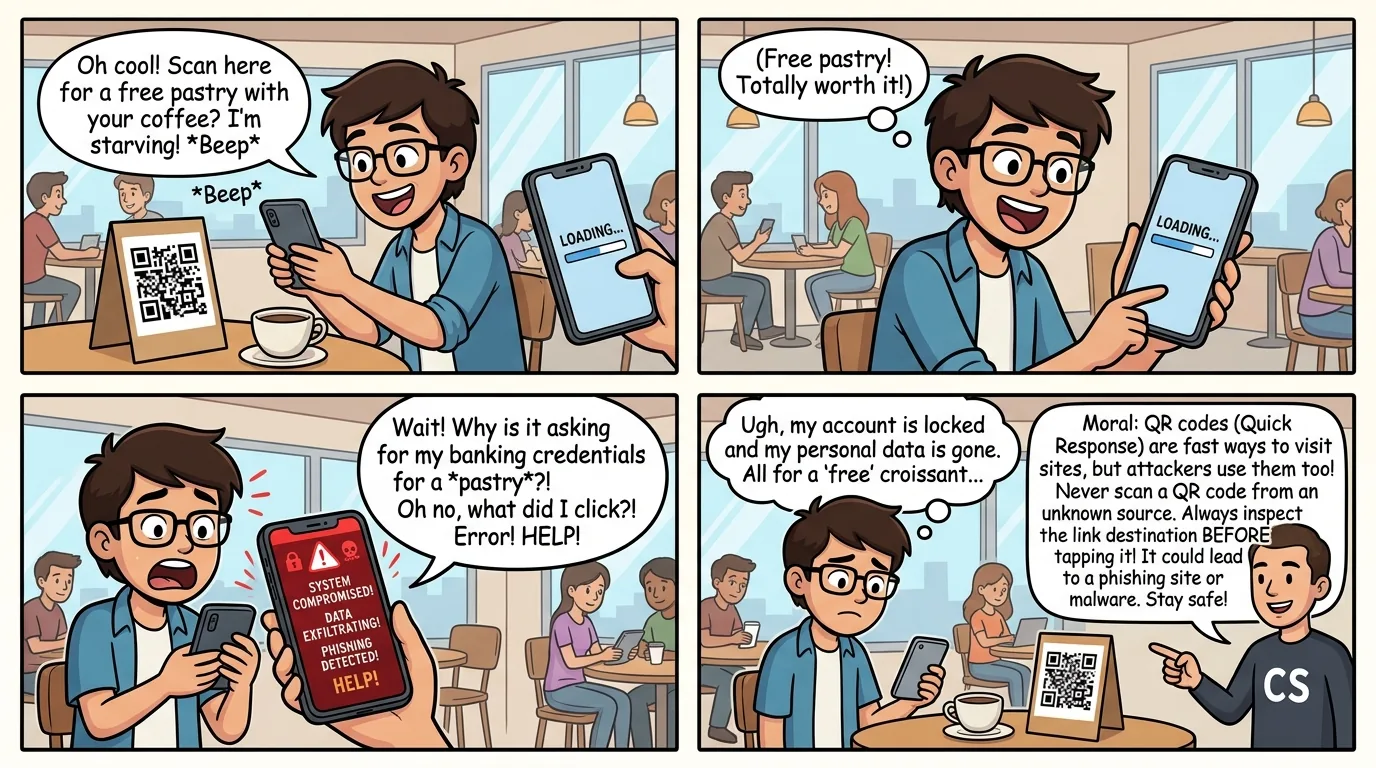 Quick Response, Slow Regret: The QR Code Trap