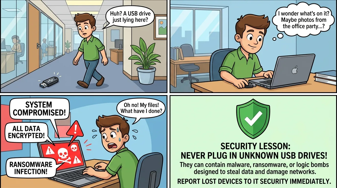Don't Take the Bait: The USB Trap