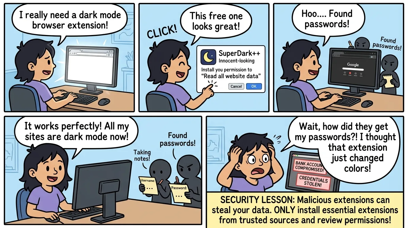 The Extension Dimension: A Browser's Nightmare