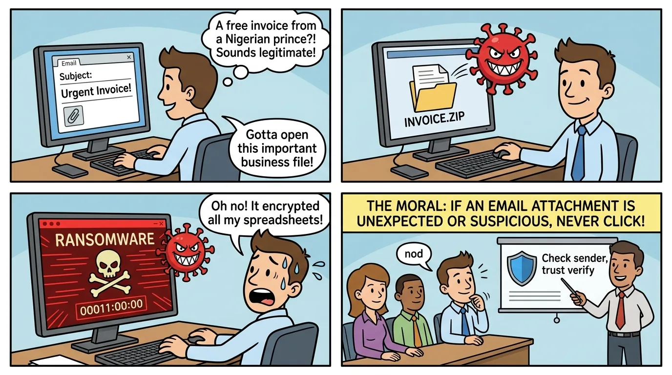 The Trojan Horse Attachment