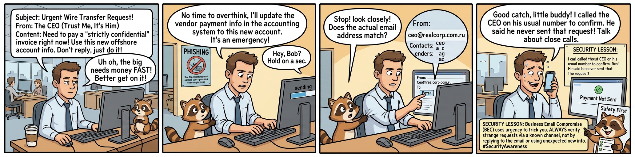CyberToons: business email compromise