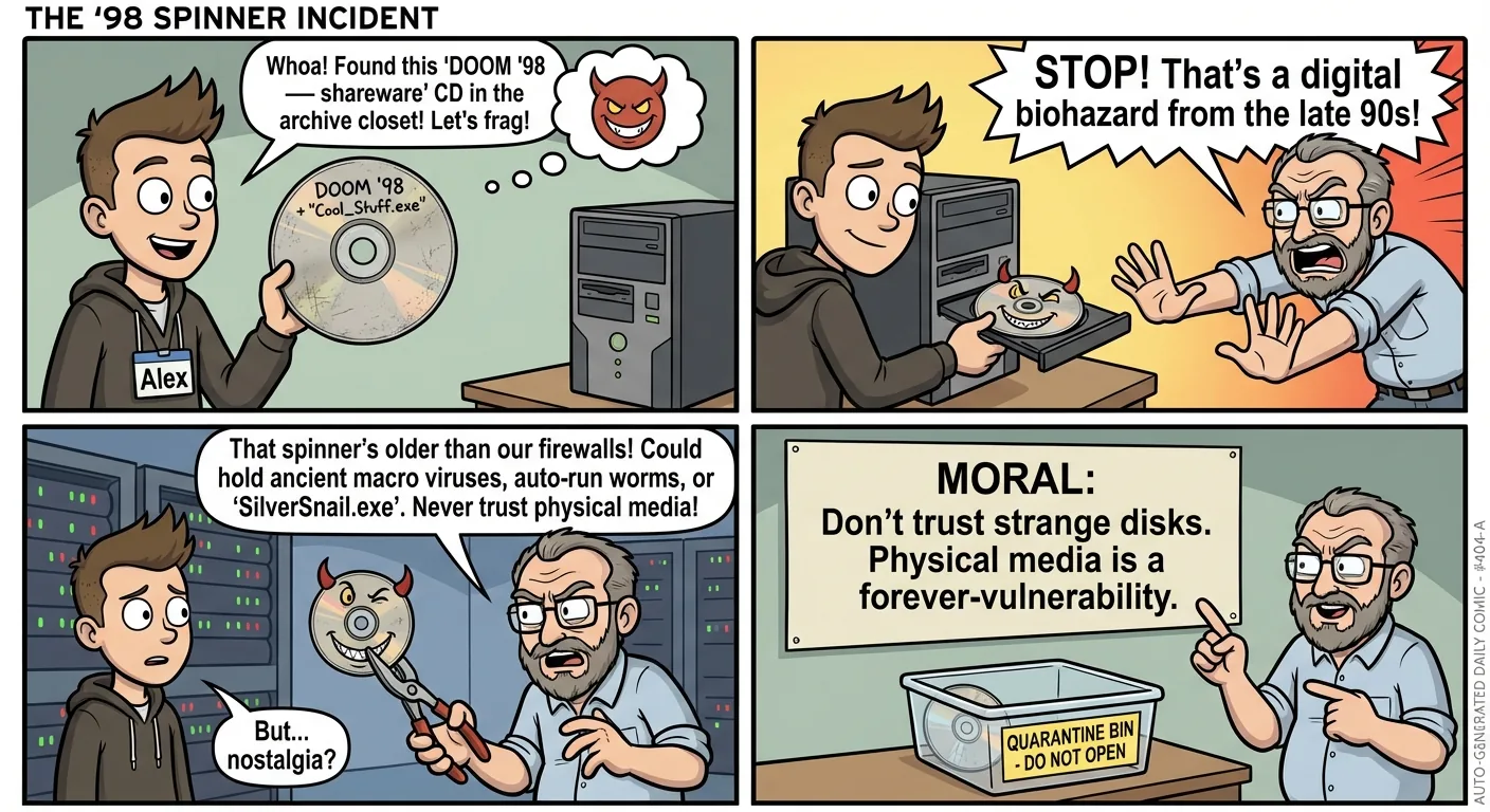 The CD-ROM Security Time Machine